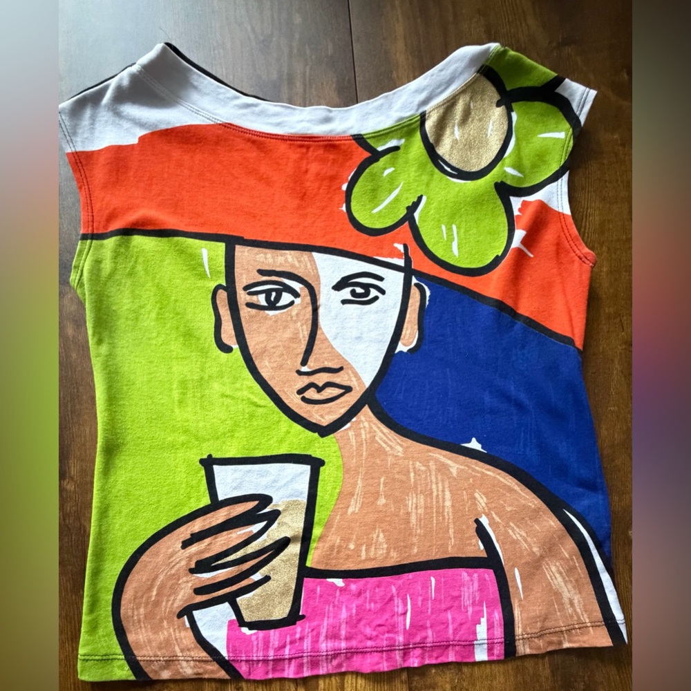 Castelbajac Art Print Top – Size IT 46